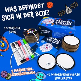 Memosketch - Make Your Own Memory - Creative Educational Game for Children Between 4 and 14 Years