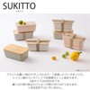 Takenaka T-36394 SUKITTO Skit 1-Tier Lunch Box, Made in Japan,