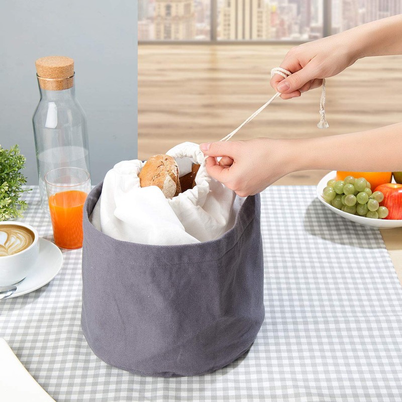 Rosenstein & Söhne Bread bin: XL bread basket made of