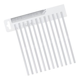 Dental Abrasive Stainless Steel Strips, Finishing Polishing Metal Strip 4 MM- Sanding Grinding Teeth - Cleaning Tools for Oral Care (One Side)