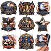 8 PCS 250th Anniversary USA Patriotic Car Magnet