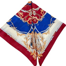 FAIRYGATE Women's Faux Silk Scarf Silk Scarf Flower Animal Bandana Headscarf Scarf 70 x 70 cm, 96013