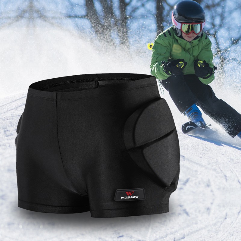 Kids Protective Padded Shorts for Hip Butt Tailbone Snowboarding Skating