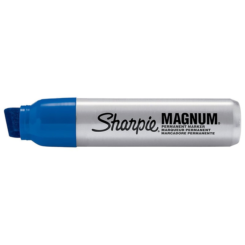 Sharpie 44002 Magnum Oversized Permanent Marker Chisel Tip Red