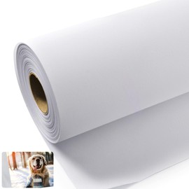 Polyester Canvas Roll Professional Matte Canvas Roll Wide format Inkjet Printing For Printing Drawing Oil Acrylic Or Water-Based Painting (200GSM Polyester 36"x100ft)