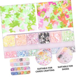 Healvian Nail Art Confetti of Sparkling Sequins for DIY Manicure Decor for Parties Crafting Professional Results Without Salon Costs Fun for Friends Special Occasions