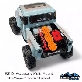 For Vanquish Accessory Multi Mount (Fits Vanquish® Phoenix & Fordyce) Sand Ladder Jack Fuel