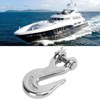 Marine Boat Slip Lifting Hook 1/4in 1000lbs Load Bearing Capacity