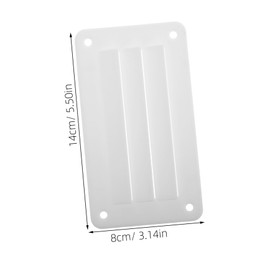 Totority Boat Nylon Louvered Vent Covers Cabin Air Ventilation Accessory with Screws for Yachts and Boats Optimal Airflow Easy Installation Flexible Color