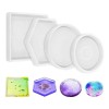 Moldes De Fundición De Resina Epoxi De Silicona Para Bricola