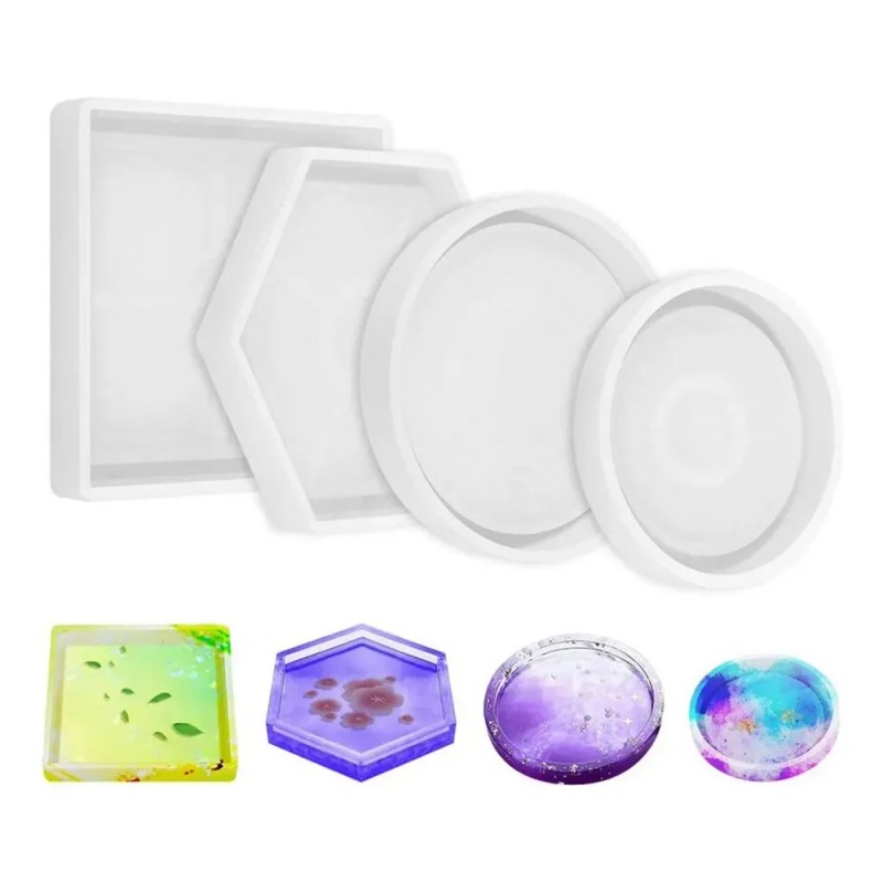 Moldes De Fundición De Resina Epoxi De Silicona Para Bricola