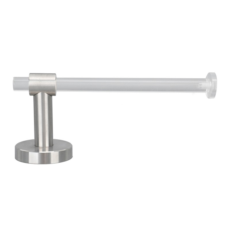 Bathroom Towel Rack Holder Hanger Transparent Light Luxury Acrylic Wall