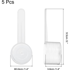 Measuring Spoons Sets- 10 Pcs Precision Powder Scoops for Protein, Washing Powder Cooking Ingredients - Durable Measuring Cup Scoops for Powder with Ergonomic Handle