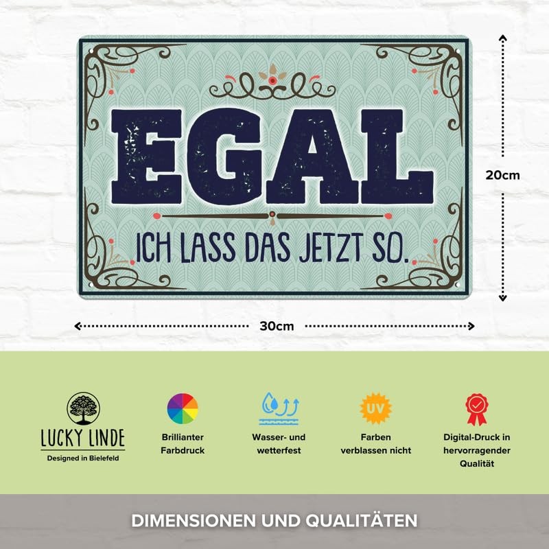30 x 20 cm metal sign, funny saying, office sign,