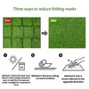Minicoco Artificial Fake Grass Door Mats Garden Doormat Outdoor Rug