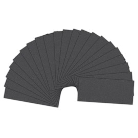 21Pcs Sandpaper,320Grit Sandpaper Sheets,9x3.6 Inch/Wet Dry Sandpaper for Wood Furniture Refinishing, Metal Sanding and Automotive Polishing