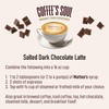 Matteo's Salted Dark Chocolate Syrup for Coffee, Lattes, Cappuccinos &