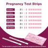 easy@Home Tiras de Embarazo, 20 hCG, Detección Temprana, App Premom