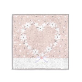 JILLSTUART Cuore Towel Handkerchief, 1 Pack, Pink **