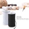 80 Yards Elastic Band for Sewing, 1/4 inch Wide Stretch
