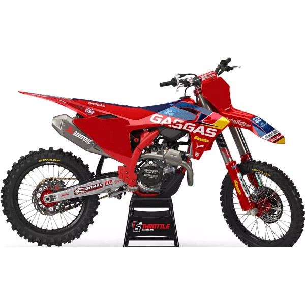 Throttle Syndicate 2024 Team TLD GasGas Graphic Kit-MC 50-2024-2025