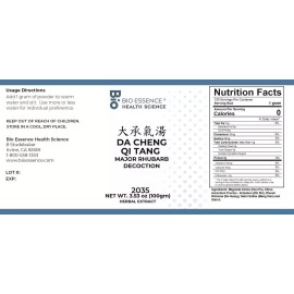 Bio Essence Health Sicecce 2035 Da Cheng Qi Tang/Major Rhubarb Decoction
