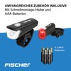 Fischer Set di luci a LED per bicicletta, con tecnologia