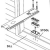 Aozzy Window Air Conditioner Bracket- Universal AC Support Bracket Heavy