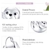 Qings Sloth Bead Charms 925 Sterling Silver for Bracelet and