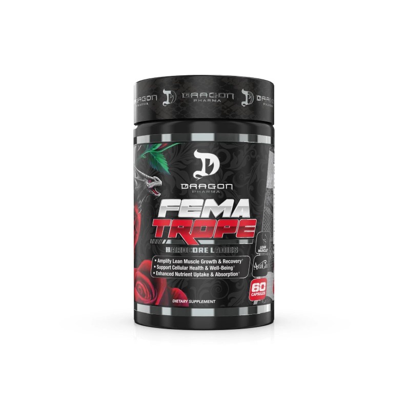 DRAGON PHARMA Fematrope, Post Workout Recovery, Enhanced Nutrient Uptake, Clean