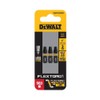 DEWALT FLEXTORQ Square #3 Bits 3Pk, Robertson 1/4 x 1in