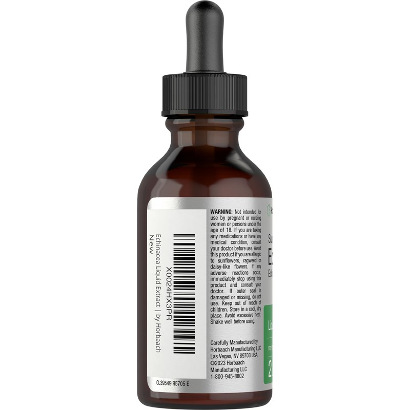 Horbaach Echinacea Drops Herb Tincture | 2 fl oz |