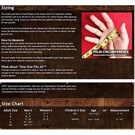 Kinco 94WA-S Grain Pigskin Leather Ranch and Work Glove