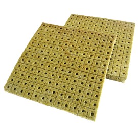 T Co-Lab Professional Grow Mat (Rock Wool) 23mm x 23mm x 32mm Beige Indoor 1 Tier 288 Holes
