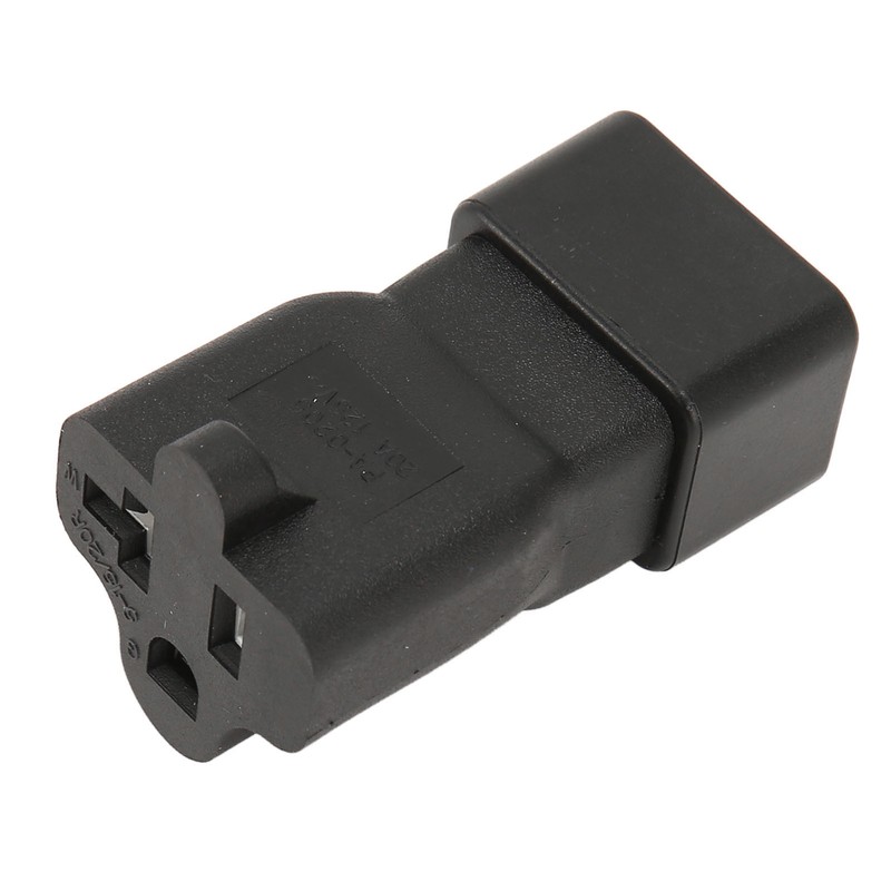 IEC320 C20 to Nema 5‑15 20R Power Adapter 20A C20