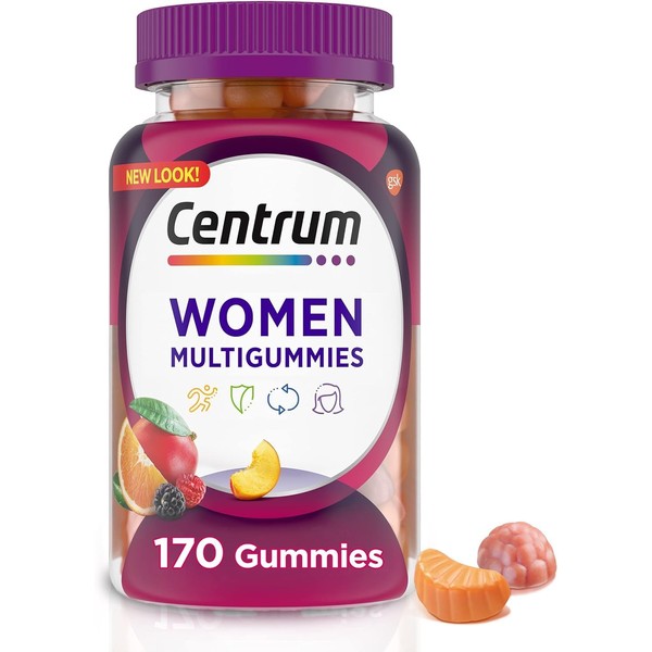 Centrum Gomitas Multivitamínico para Mujer - 170 Gomitas | Fortalece