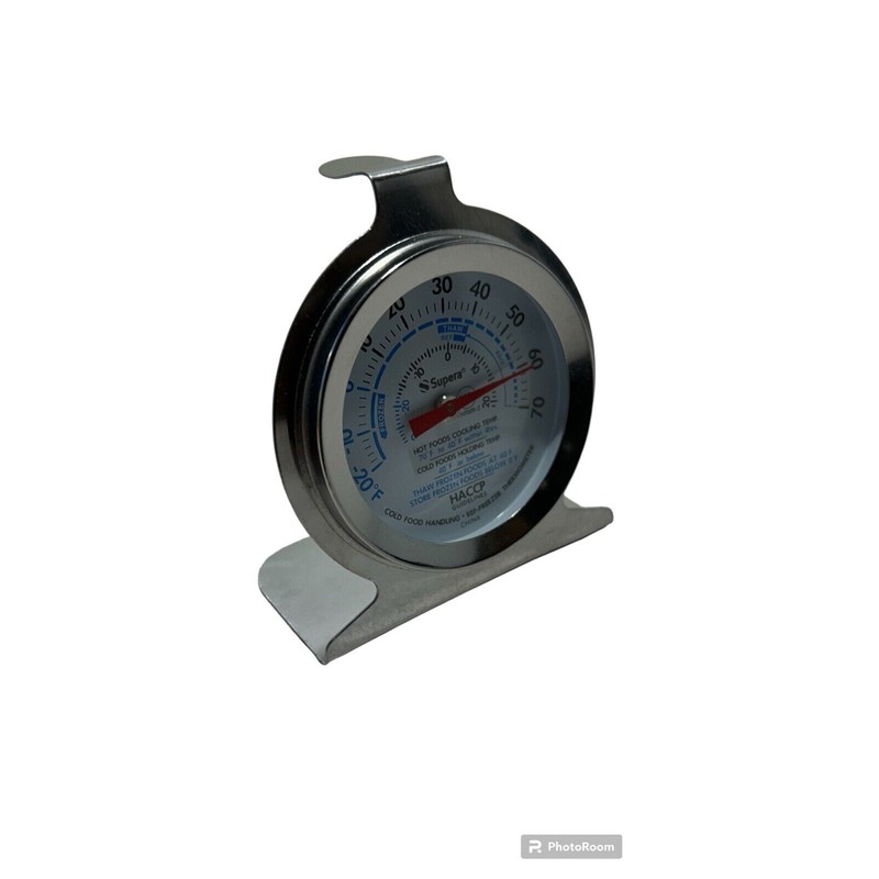 Unbranded A 2 1/2" dial refrigerator/f