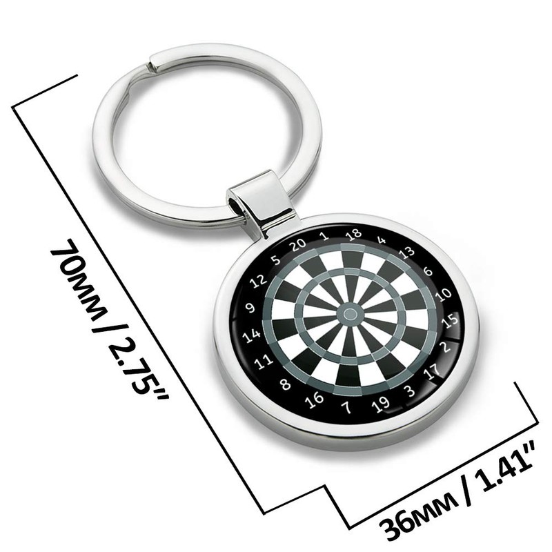 Biomar Labs® KK 195 Metal Keyring with Gift Box Car