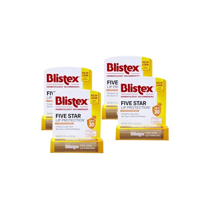 Blistex Five Star - Protección de labios, 15 onzas (paquete