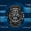 AIMES Mens Watches Sports Outdoor Waterproof Military Watch for Men