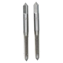 M6 x 0.75mm Metric Tap Set, Tungsten Steel, Taper and Plug Thread Cutter TD031