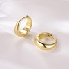 Degerde Gold Hoop Earrings for Women 14K Gold Earrings for