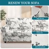 FUANGUI 3 Piece Stretch Sofa Couch Covers for 2 Cushion,