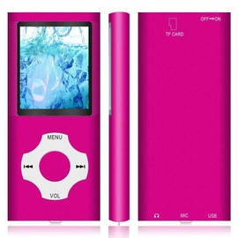 MP3 Player / MP4 Player, Hotechs MP3 Music Player with 32GB Memory SD Card Slim Classic Digital LCD 1.82'' Screen Mini USB Port with FM Radio, Voice Record