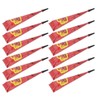 12pcs 0.9oz Temporary Tattoo Paste Red Professional Waterproof Safe DIY