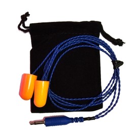 Generic Racing Radio Earbuds, Next Generation 2X, Blue, with RaceDirect Earplugs, 56002CH