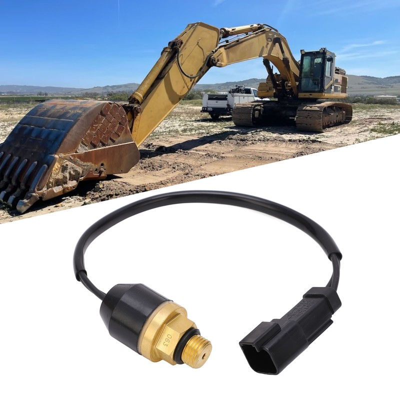 Excavator Oil Pressure Switch Brass High Accuracy Rustproof Oil Pressure