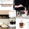 4 Pieces Coffee Spoon Rest and Spoon Small Teaspoon Holder