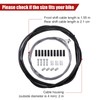 Boao 4 Pack Bike Gear Cable for Bicycles Universal Mountain