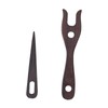 Deevoka 2X Knitting Fork and Eye Needle Kit Weaving Shuttle